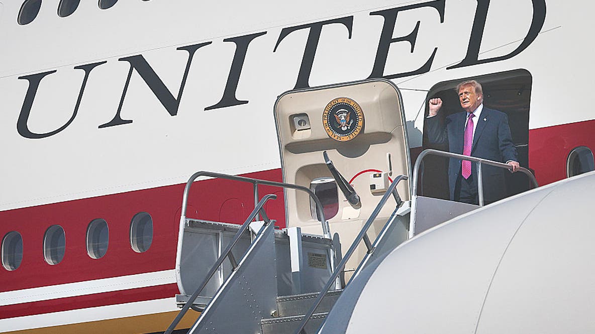 President Trump arrives in Houston for private fundraiser on Thursday night, NASA event scheduled for Friday