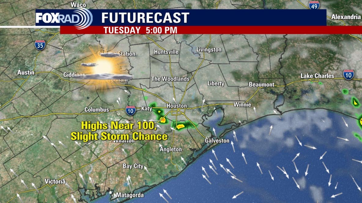 Houston weather: Heat index to reach 105 degrees Tuesday