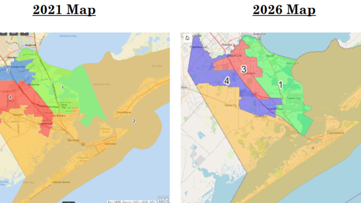 Texas county accused of changing voting maps after primary elections