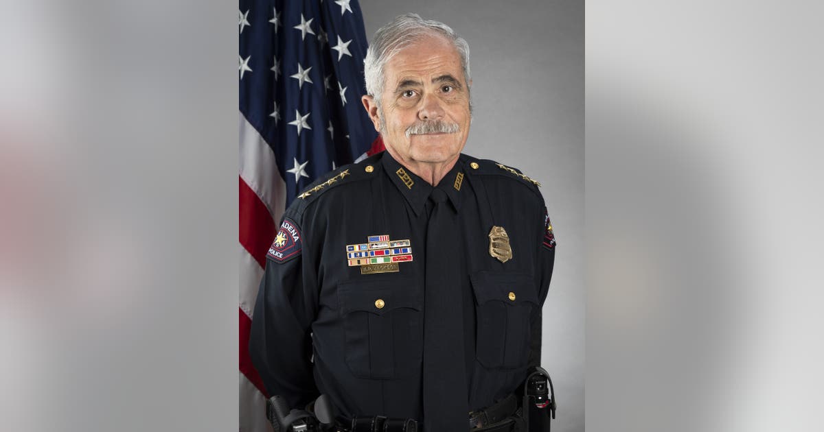 City of Pasadena Police Chief M.P. Jackson to retire