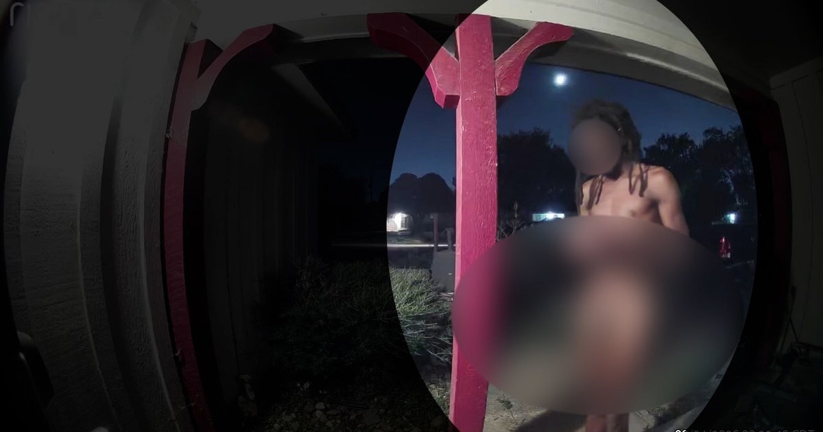 Naked DoorDash driver caught on camera delivering food to northeast Houston home