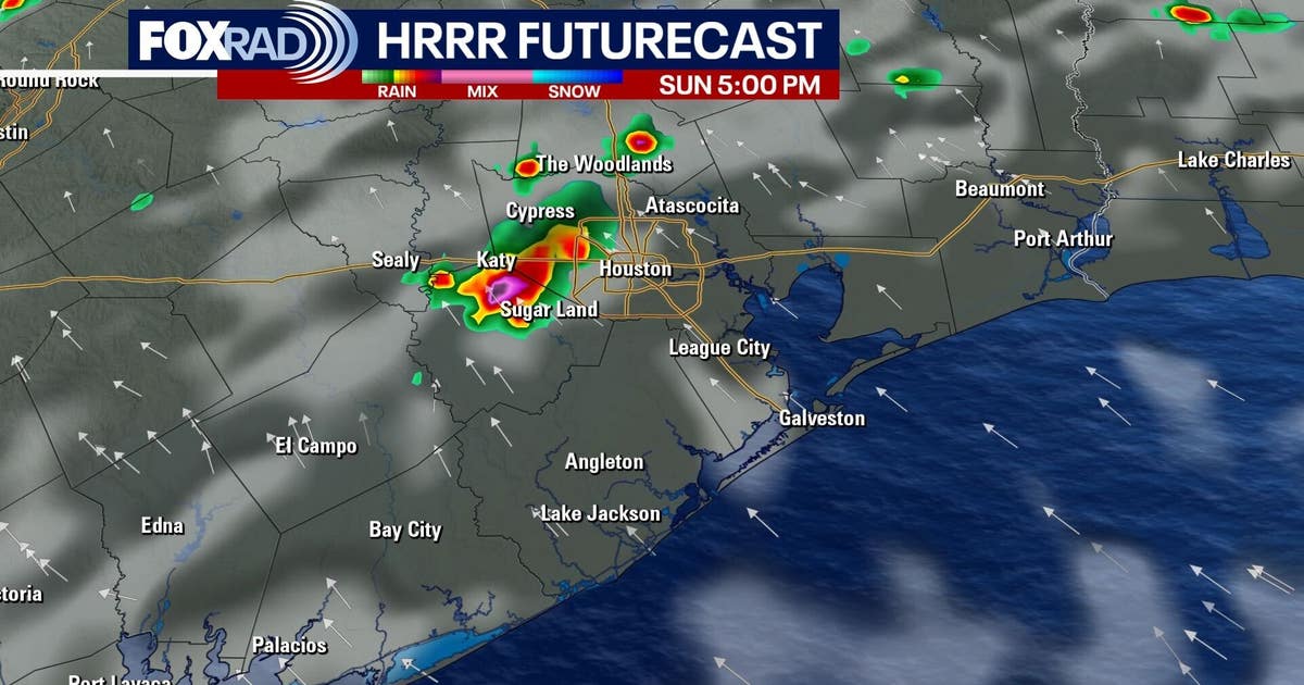 Houston weather: Scattered rain, high heat ahead of dry mid-week trend
