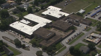 Human remains found in field behind Houston middle school