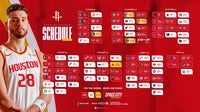 Houston Rockets announce 2026–27 regular season schedule