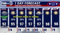 Scattered showers, storms possible for Houston on Monday