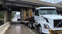 Another strike on Houston Avenue bridge shuts down Katy Freeway