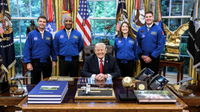 President Trump to visit Houston to honor Artemis II crew
