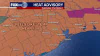 Heat advisory to continue through Friday in the Houston area