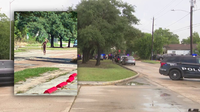 Man shot by police in Houston after allegedly shooting 3 people in passing vehicles