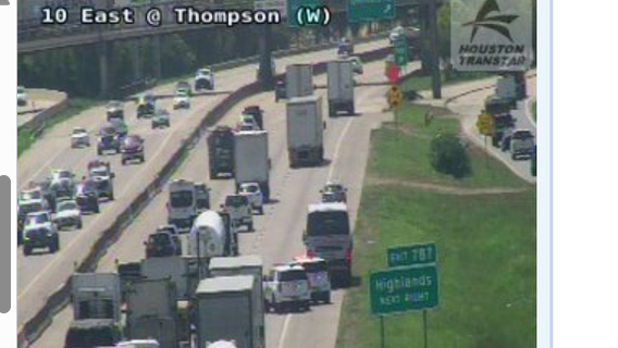 8 people treated following 'minor' I-10 East crash involving bus, 18-wheeler