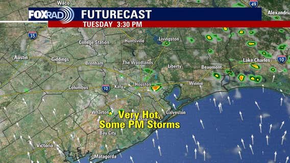 Houston weather: Summer heat to continue, isolated afternoon storms possible