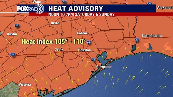 Houston weather: Heat keeping rain chances minimal