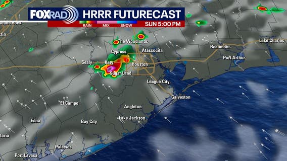 Houston weather: Scattered rain, high heat ahead of dry mid-week trend