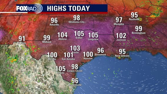 Houston weather: Heat wave could boost Monday heat into triple-digits