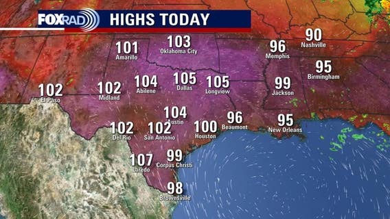 Houston weather: Heat advisory in effect Thursday, heat index in 100s