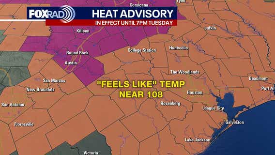 Houston weather: Heat advisory extended through Tuesday