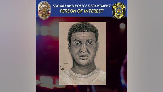 Sugar Land police release sketch of suspect who seriously injured woman in baseball bat attack