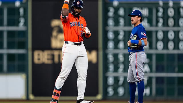 Astros sweep Rangers, widen AL West lead after pivotal weekend series