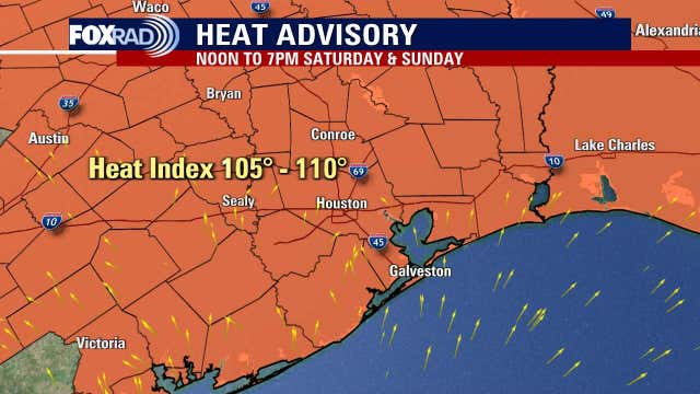 Houston weather: Heat keeping rain chances minimal