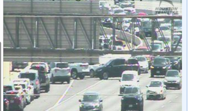 Motorcycle crash closes Sam Houston Tollway lanes