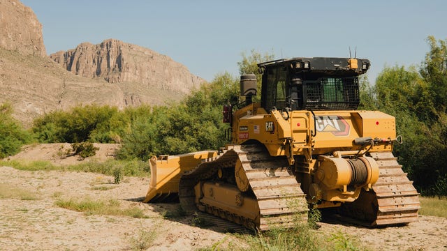 Bulldozers begin work on border security project in Big Bend National Park