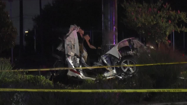 Driver dies after crashing into pole near Houston South Loop