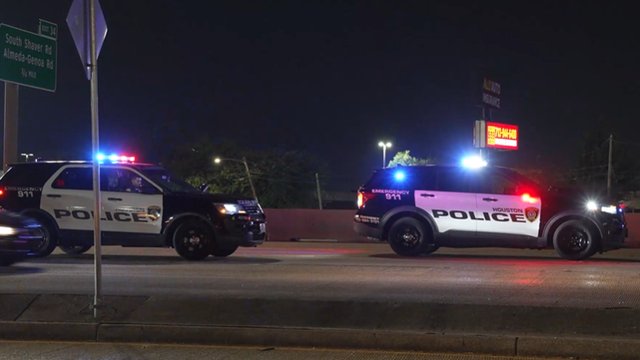 Gulf Freeway crash: Woman hit, killed while running across service road lanes