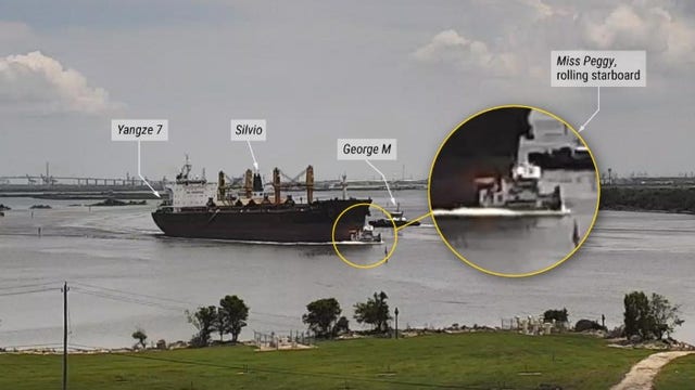 NTSB: Phone use, lack of lookouts led to 2024 Houston Ship Channel collision