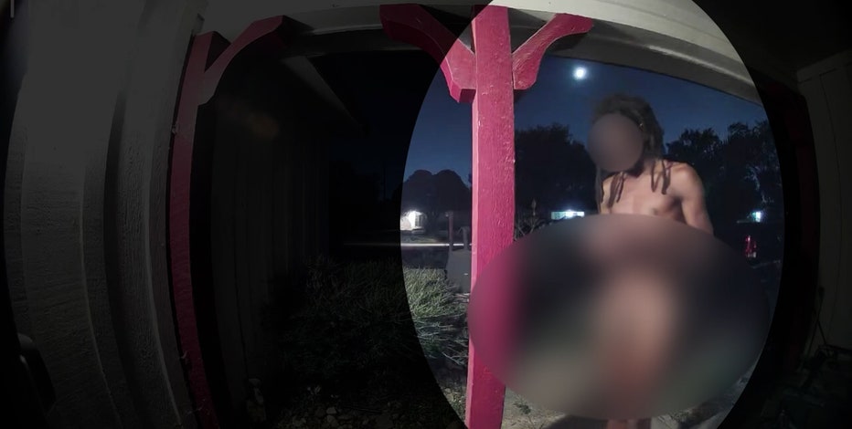 Naked DoorDash driver caught on camera delivering food to northeast Houston home