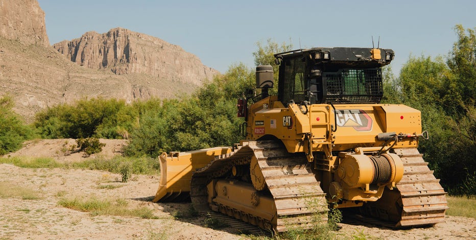 Bulldozers begin work on border security project in Big Bend National Park