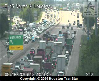 Spring High School student hit, killed by vehicle while crossing I-45 in north Harris County