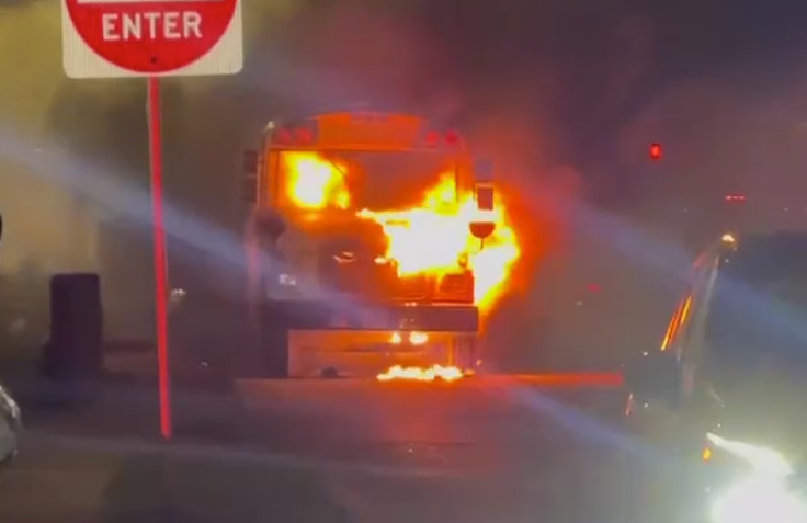 Pasadena ISD school bus caught fire after football game, team evacuated by coaches