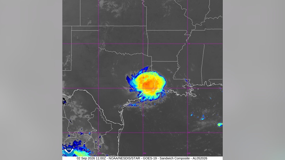 Tropical Depression Edouard: tracker, flash flood warnings, live radar