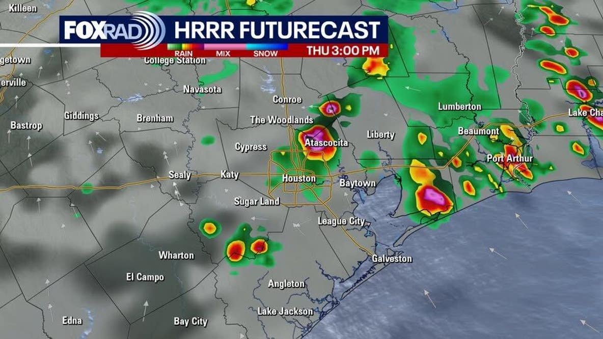 Houston weather: Scattered storm chances Thursday, flood watches and warnings remain