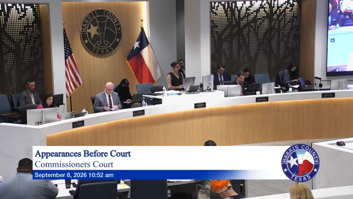 Harris County commissioners discuss proposed budget, property tax increase