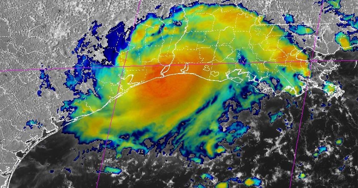 Tropical Storm Edouard makes landfall as Texas hit with heavy rain, gusty winds