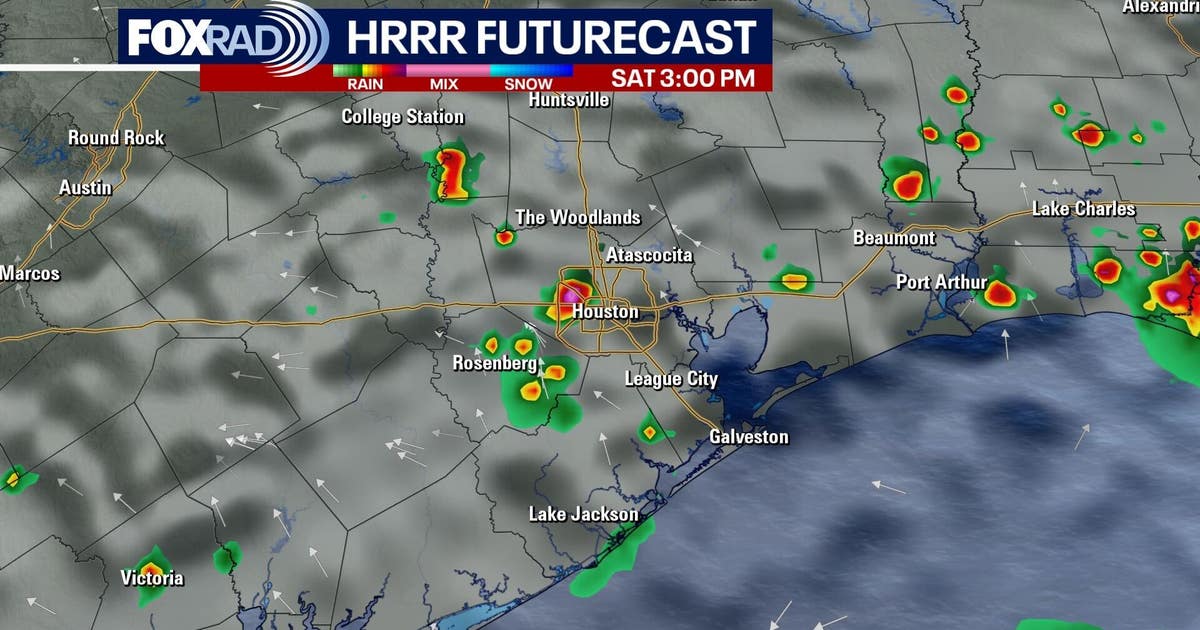 LIVE RADAR: Storms expected Saturday afternoon