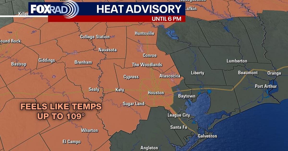 Houston weather: Dangerous heat and weekend showers