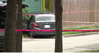 Driver dies after shooting, crash in north Houston neighborhood