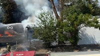 Vacant home destroyed in north Houston fire