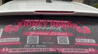 Conroe woman letting everyone know she needs a kidney in unique way 