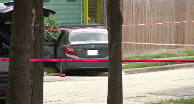 1 dead after shooting, crash in north Houston on Archer Street
