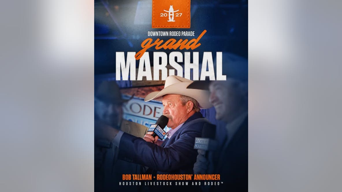 Longtime RodeoHouston announcer Bob Tallman named 2027 grand marhsal