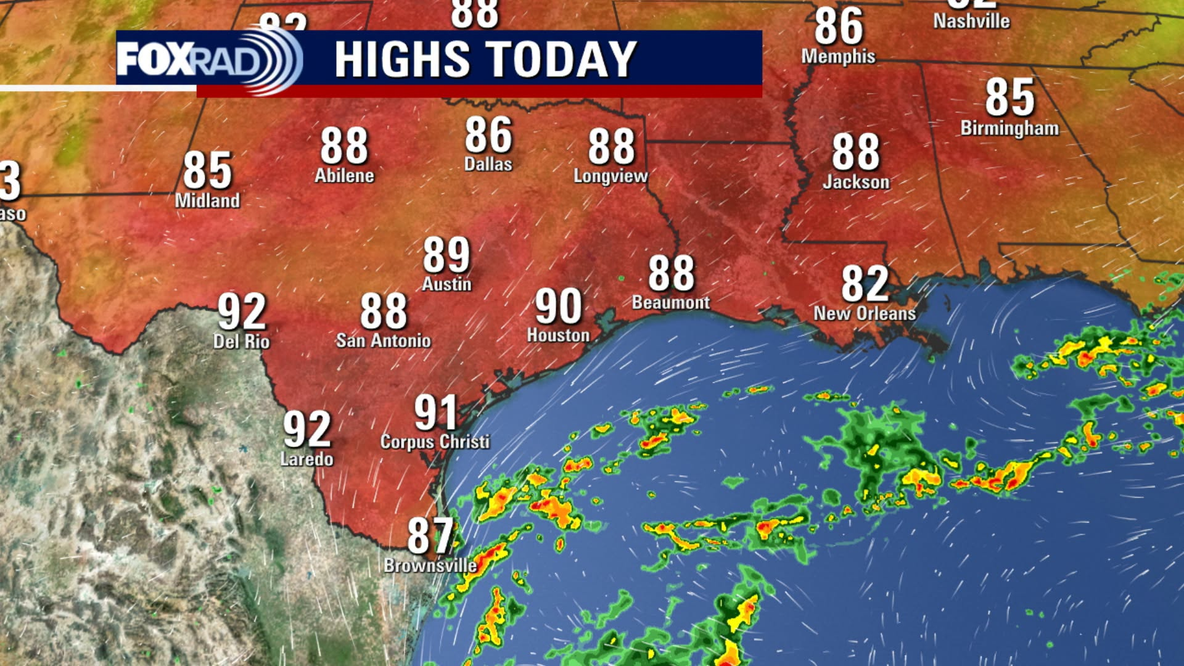 Houston weather: Sunny Tuesday expected, watching Invest 92L in the Gulf