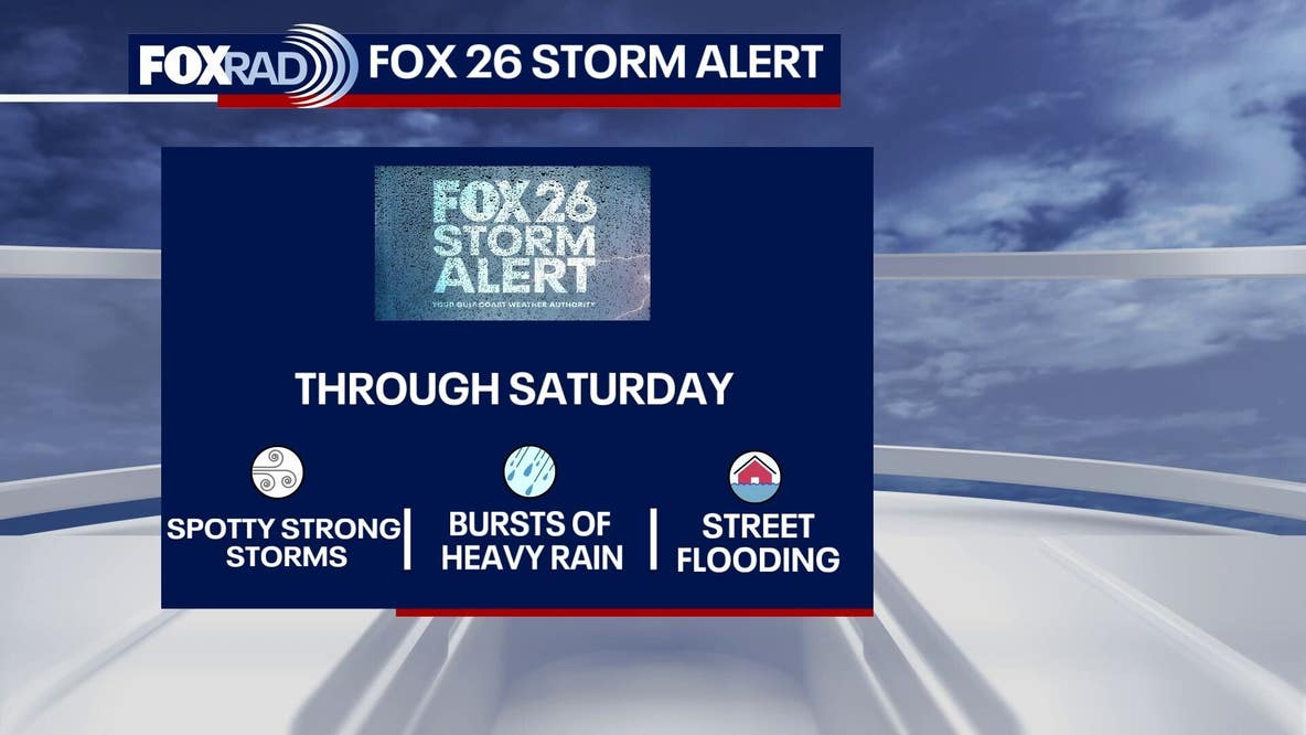 Houston weather: Rain stays around for the weekend