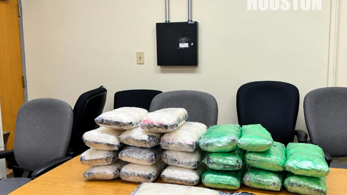 Over 100 pounds of methamphetamine seized at Houston-area airport