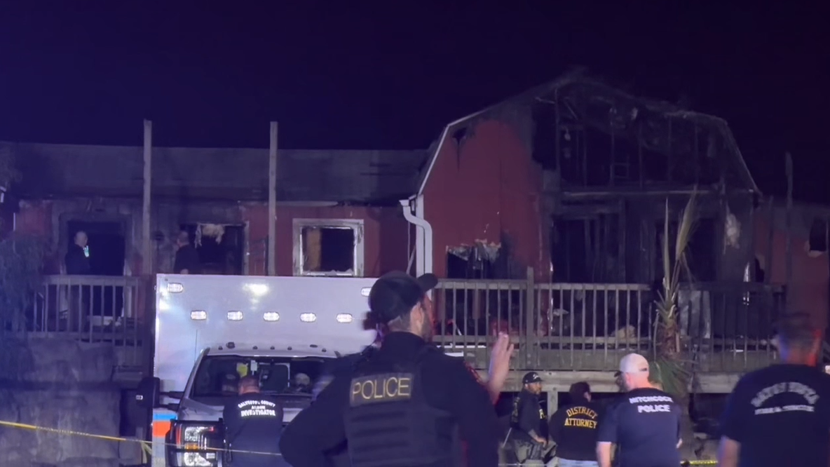 Hitchcock police investigating homicide after woman found dead in burned home