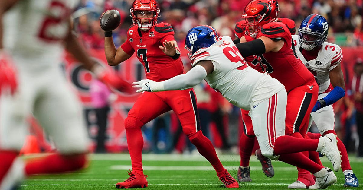 Houston Texans fall to Giants 27-21 in overtime thriller, team drops to 2-5