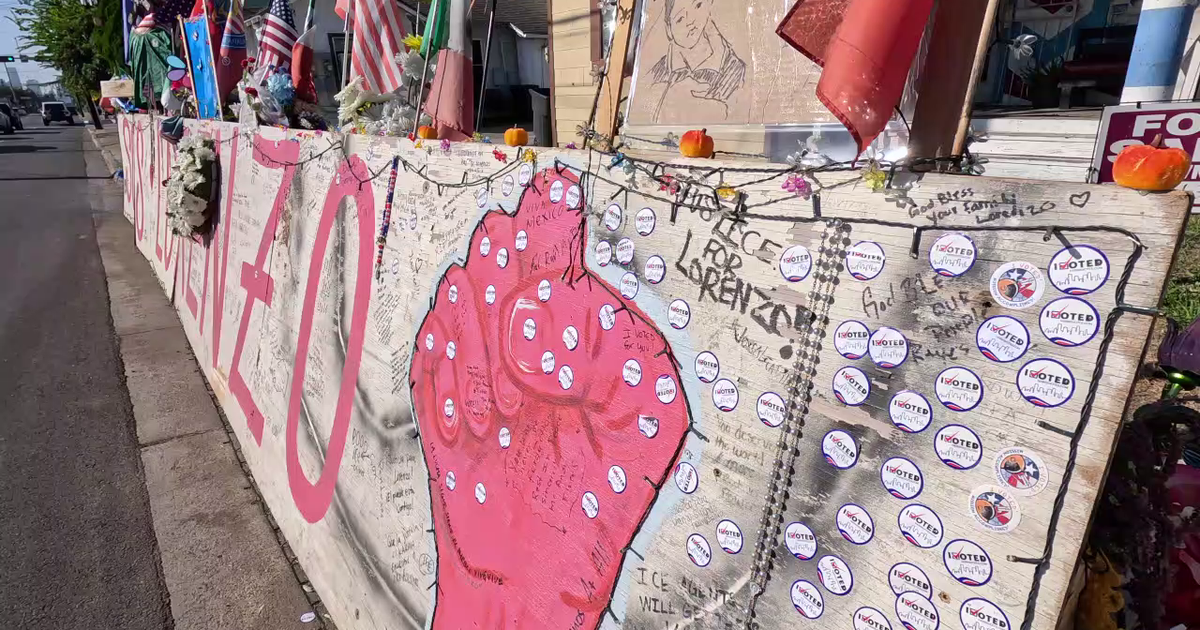 'I Voted' stickers at Houston memorial carry message of unity after ICE incidents