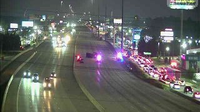 Fatal crash shuts down all northbound lanes of Interstate 45 in Montgomery County